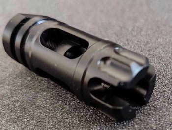 Image 5 pour PTS Griffin M4SD Flashcomp 14mm Flash Hider CCW Black