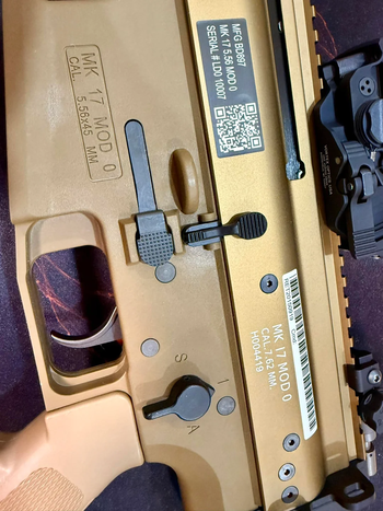 Imagen 3 de Renegade MK17 MOD0 GBBr Rifle (GHK System, Short Version) - TAN