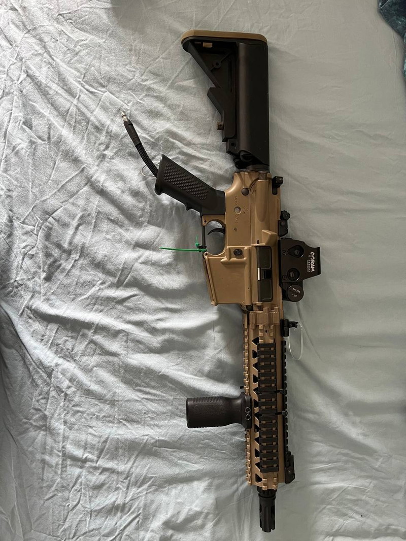 Afbeelding 1 van G&G CM18 MOD1 Tan & black HPA