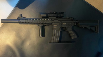 Image 2 for G&G GC16 Predator upgraded met silencer en langere precission barrel