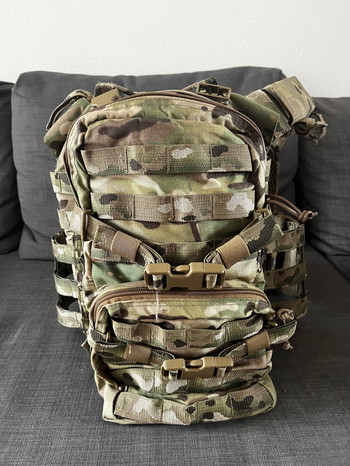 Afbeelding 3 van Warrior assault systems recon platecarrier MC met chestrig en cargo pack