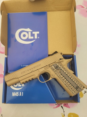 Image 2 for Cybergun Colt M45a1 Co2 GBB NIEUW