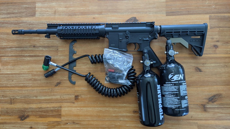 Bild 1 für Tippmann M4 met accessoires