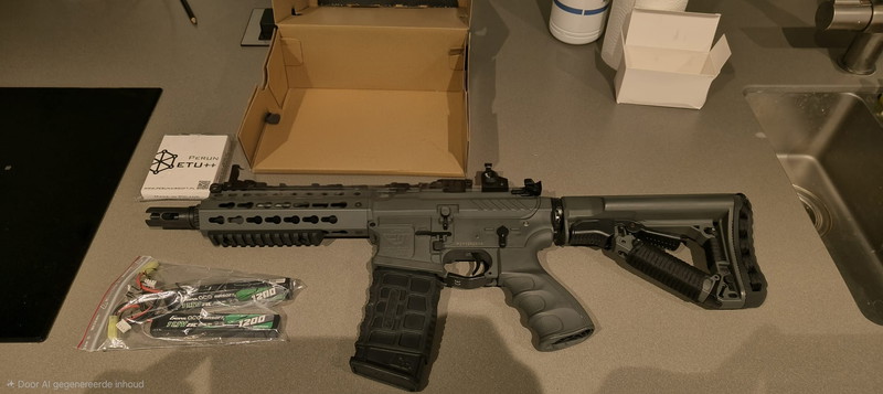 Imagen 1 de g&g cm16 srs - battleship grey