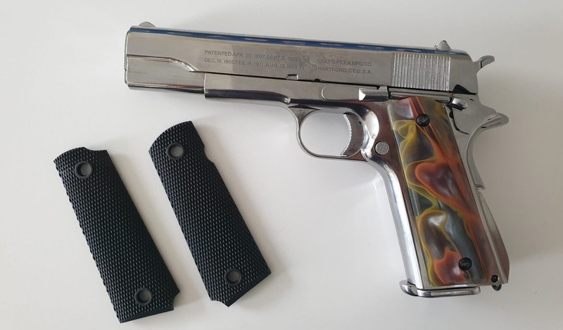 Imagen 1 de Colt 1911 Rail Gun Stainless CO2