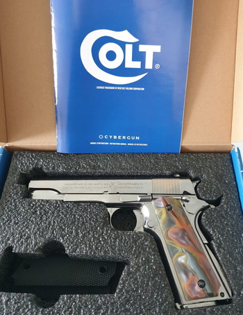 Imagen 4 de Colt 1911 Rail Gun Stainless CO2