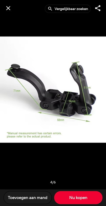 Image 2 for Sotac PVS-14 NVG Mount Adjustable