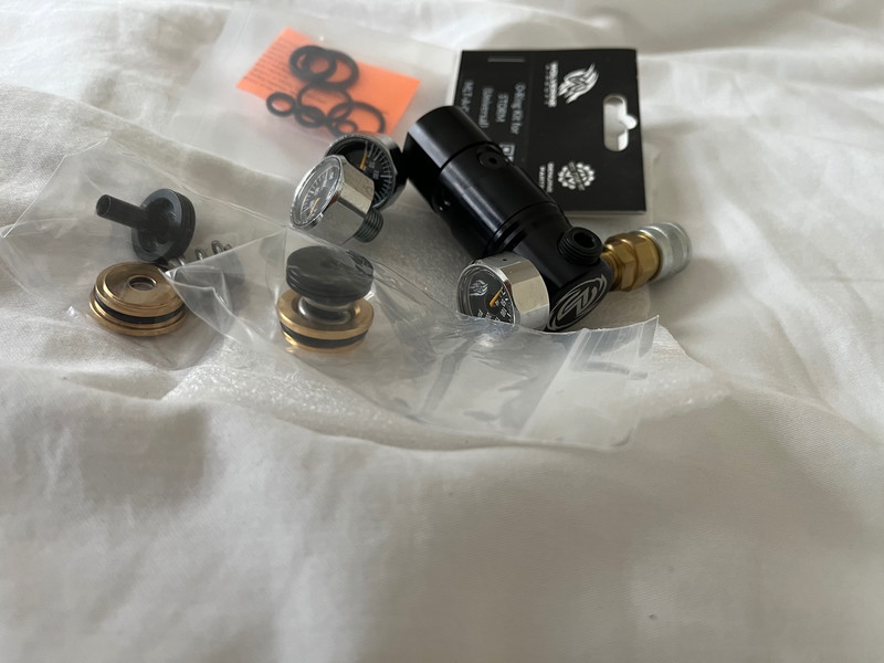 Image 1 for Storm regulator (NIEUW) + extra 2x meters + 2x storm set + o-ring set