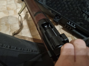 Afbeelding 5 van M1 Garand + sling | DMR Rifle | Gemaakt uit echt hout