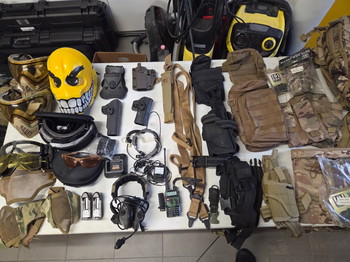 Afbeelding 6 van Groot lot airsoft accessoires tracers scopes silencers