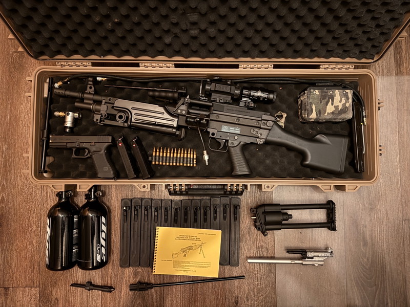 Bild 1 für VFC M249 minimi en Glock 17 gen 4