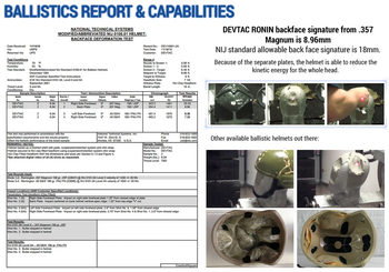 Afbeelding 6 van DEVTAC Ronin Ballistic Helm (Nieuw)