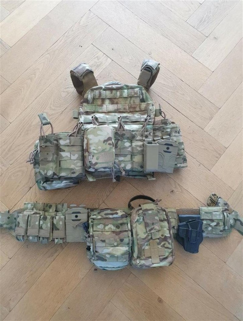Image 1 for Warrior assault plate carrier en belt compleet