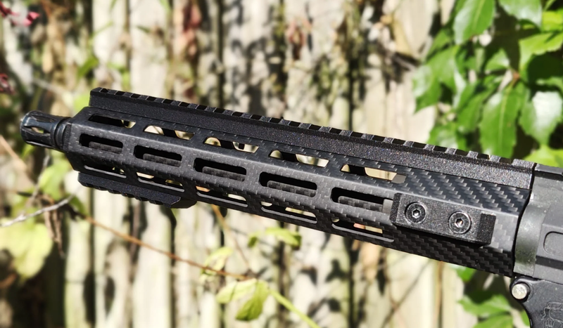 Afbeelding 1 van Full Carbon Handguards voor AEG en MTW (ideale DMR upgrade)