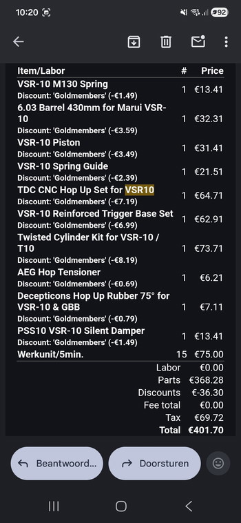 Imagen 3 de Full upgrade vsr 10 tokyo marui