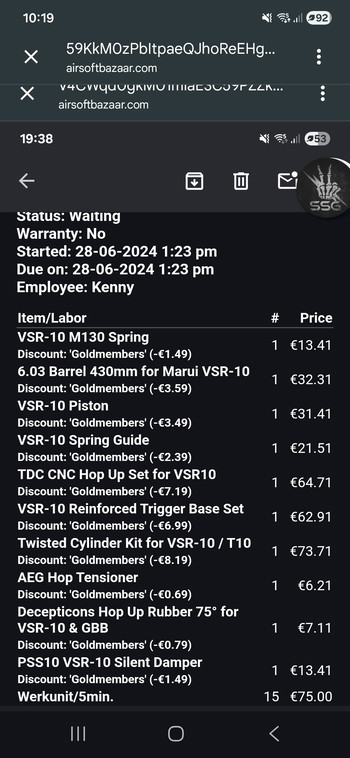 Afbeelding 4 van Full upgrade vsr 10 tokyo marui