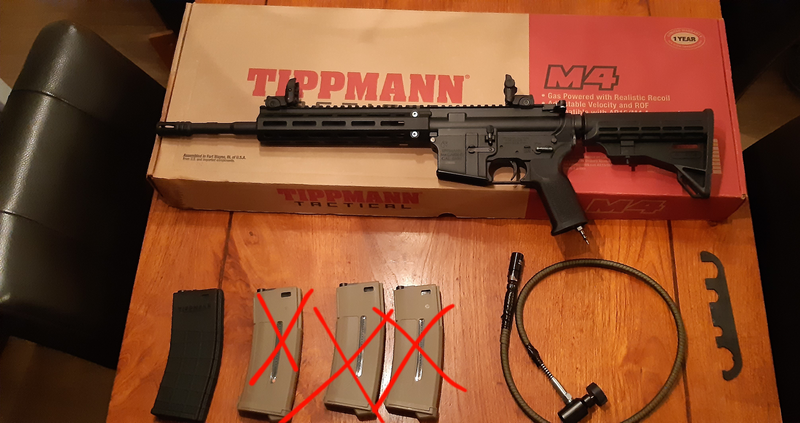 Image 1 for Tippmann M4 v2 full upgraded