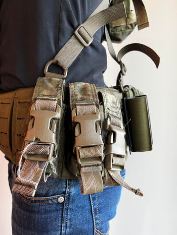 Bild 4 für Novritsch Battle belt met H-Harness + Pouches