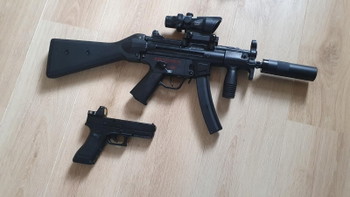 Image 2 for Mooie uitgebouwde MP5K PDW, met Gate Titan advanced, verschillende stocks, magazijnen en meer.