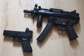 Image 3 for Mooie uitgebouwde MP5K PDW, met Gate Titan advanced, verschillende stocks, magazijnen en meer.