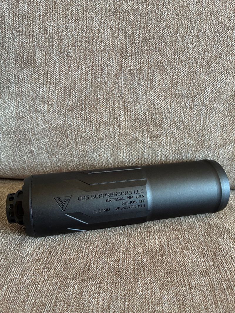 Image 1 for Silencieux airsoft Helios DT 14 mm CCW sous licence CGS Group EMG