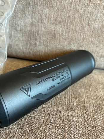 Image 5 for Silencieux airsoft Helios DT 14 mm CCW sous licence CGS Group EMG