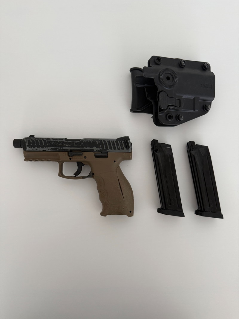 Image 1 for Pistolet HK VP9 Tactical GBB Gaz Blowback VFC Umarex - Tan
