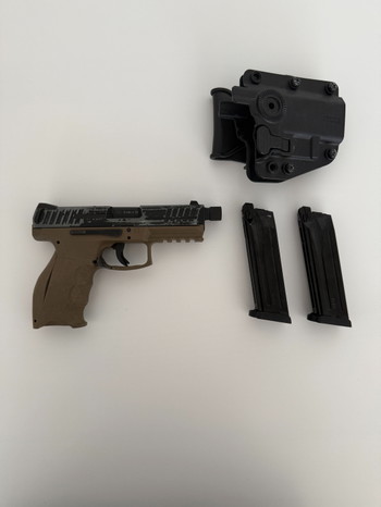 Image 2 for Pistolet HK VP9 Tactical GBB Gaz Blowback VFC Umarex - Tan