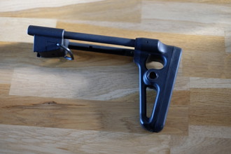 MCX Folding stock en SIG 7.62 Silencer képe