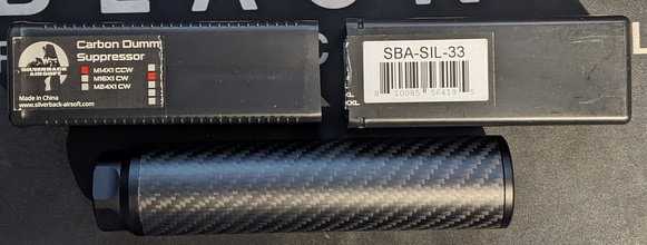 Afbeelding van Silverback Carbon Suppressor Medium 14mm ccw