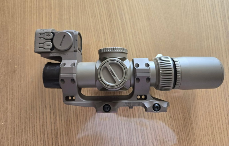 Image 1 for EvolutionGear AS 1-10X24mm FFP scope w ACRO P2 combo
