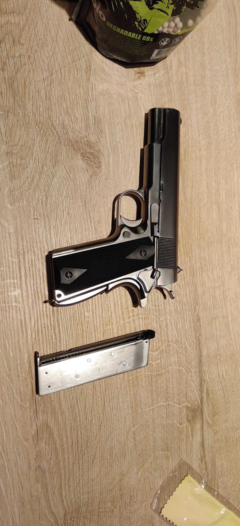 Afbeelding 2 van We 1911 Chrome pistol