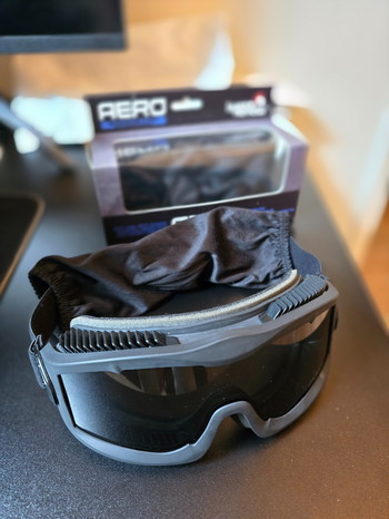 Imagen 2 de Lancer tactical  goggle AERO series termal black 3 lenses