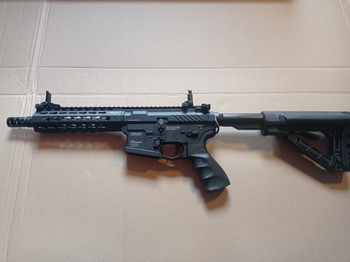 Image 2 for Airsoft AEG Gewehr G&G GC16 SR CQB 0,5J mit Zubehör