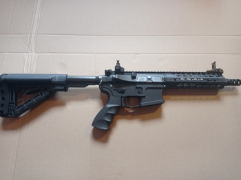 Image 3 for Airsoft AEG Gewehr G&G GC16 SR CQB 0,5J mit Zubehör