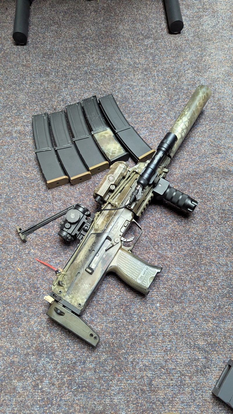 Bild 1 für VFC HK MP7 A1 NAVY - GAME READY GBB & VOLLEDIG GEÜPGRADED!