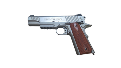 Image pour KWC & Cybergun - Colt 1911 Rail Gun CO2 Blowback