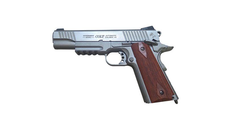 Image 1 for KWC & Cybergun - Colt 1911 Rail Gun CO2 Blowback