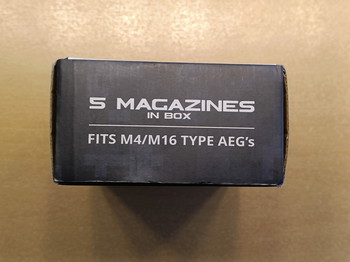 Imagen 2 de FORCE CORE M4 / M16 MAGAZIJNEN 5-IN-A-BOX