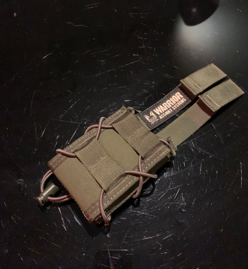 Image 1 for Warrior Assault Systems single quick mag pouch OD olive drab