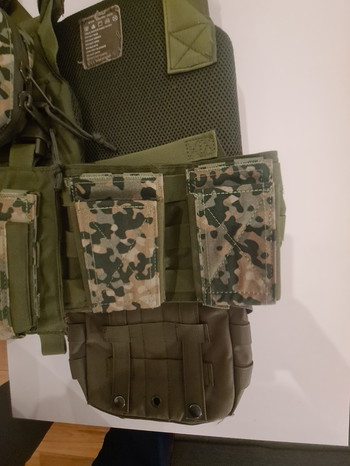 Image 4 for 8Fields Plate carrier OD Green met NFP pouches