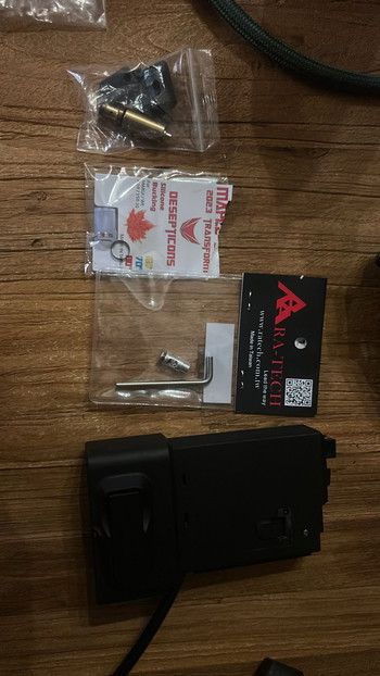Image 3 pour Complete set van WE m4 gbbr op co2 met adapter voor hPa
