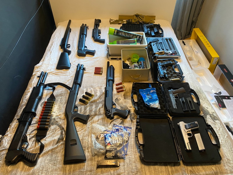 Imagen 1 de complete airsoft collectie