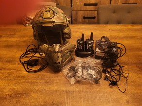 Afbeelding van Helm er radio communicatie systemen