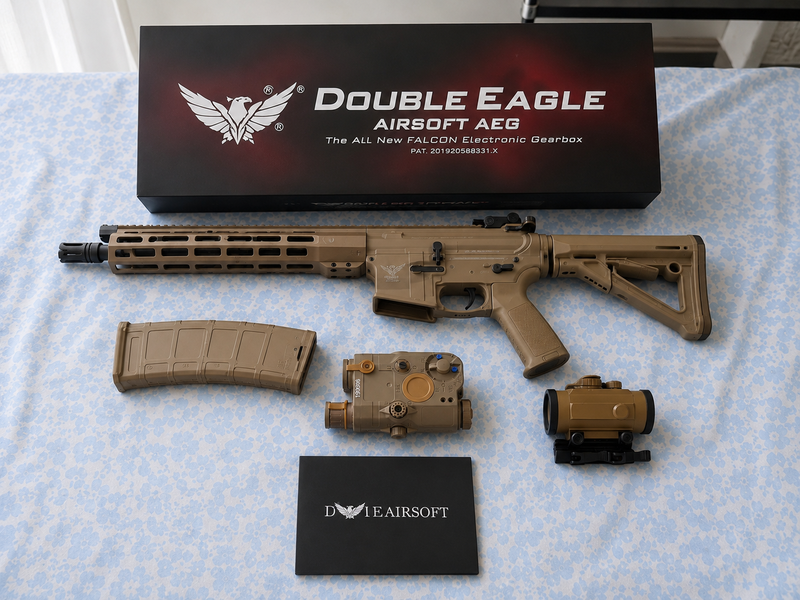 Image 1 for Double Eagle M904 AEG Falcon Gearbox Jamais utilisé avec des accessoires