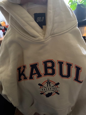 Imagen 2 de Qilo tactical Hoodie cream color Kabul Kayaking.