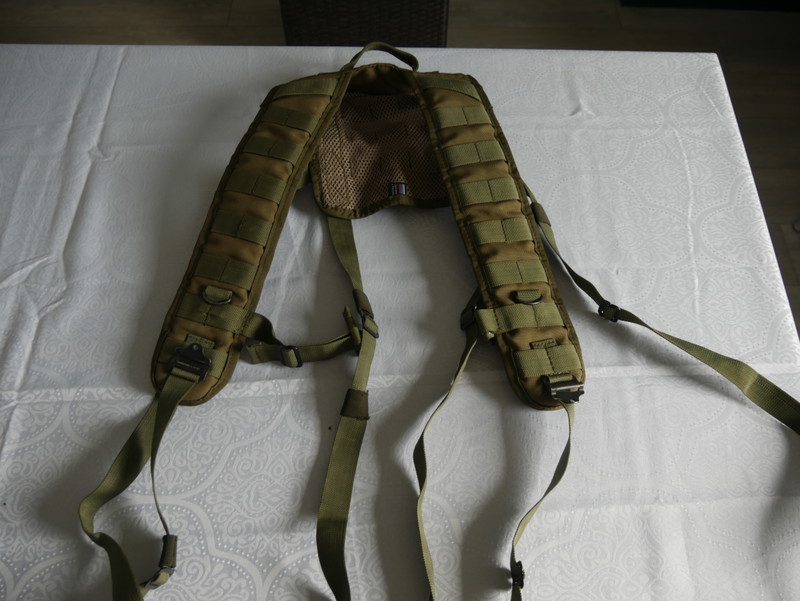 Image 1 for Bretelles smersh avec palque MOLLE dorsale SSO/SPOSN OD