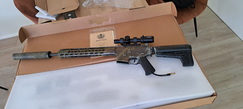 Imagen 1 de Krytac met Reaper gen 2 stealth DMR Ruilen mag