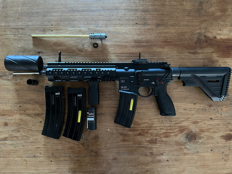 Bild 1 für Umarex HK416 (geüpgraded) + 2 magazijnen