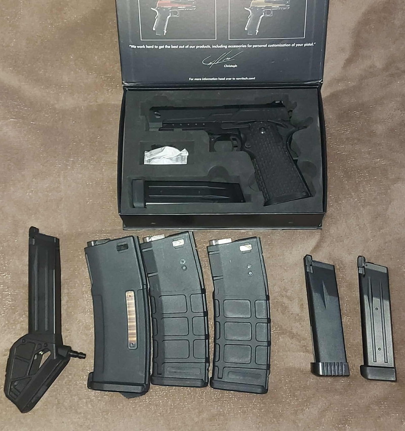 Imagen 1 de Ssp5 4.3 + Angled HPA Adapter + mags